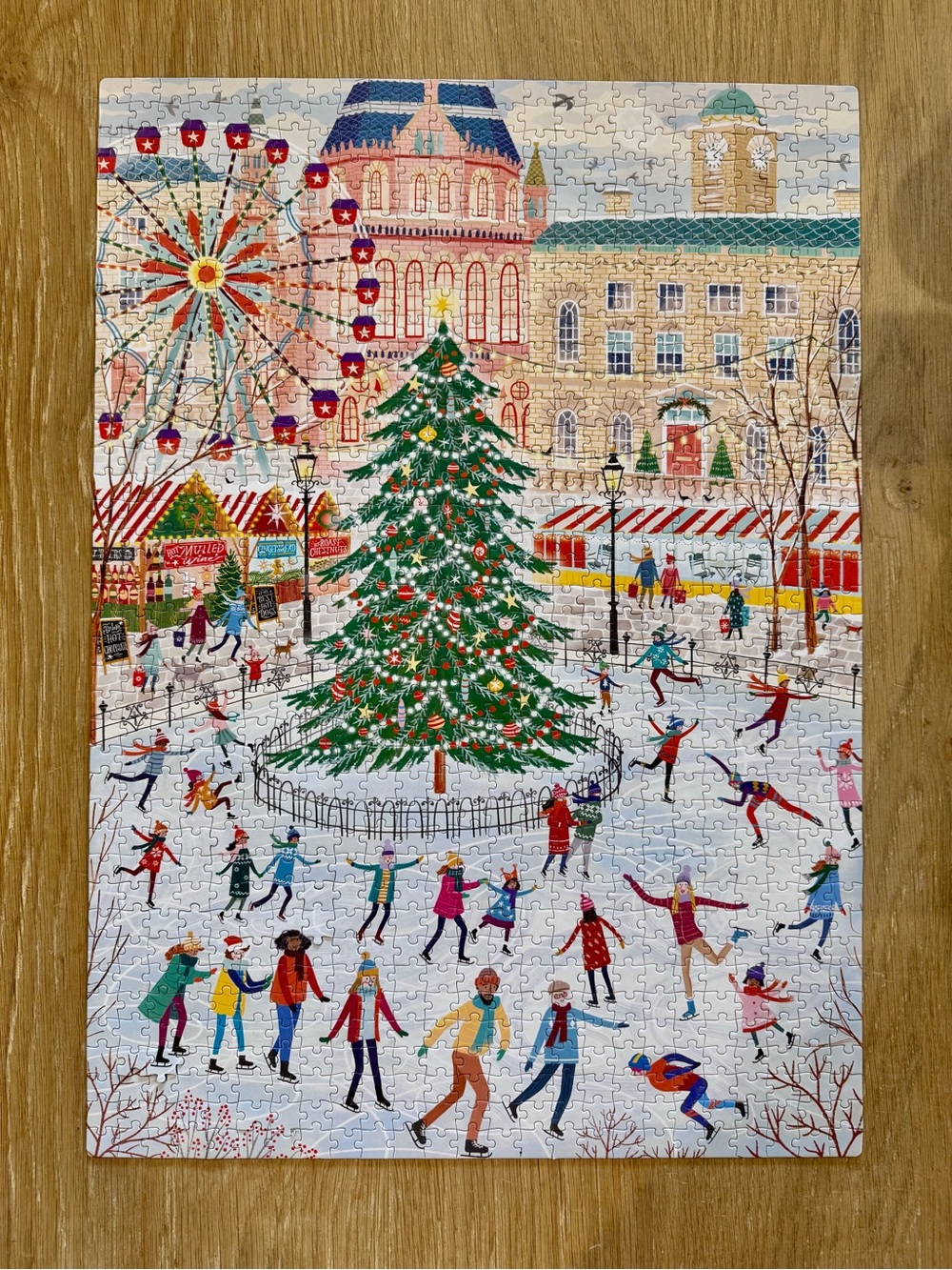 Ice Skating 1000 Piece Puzzle